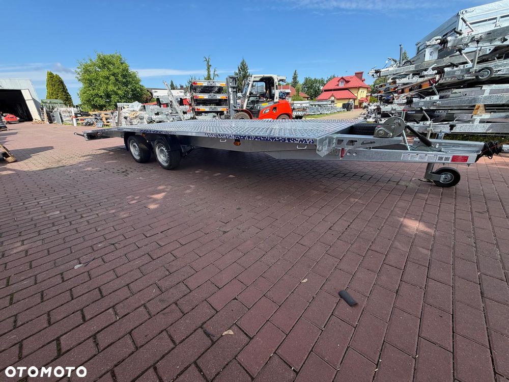 Niewiadów Laweta Boro Jupiter 6x2.1 raz łamana 2 osie wypełniona blachą alu pod busy DOSTAWA - 7