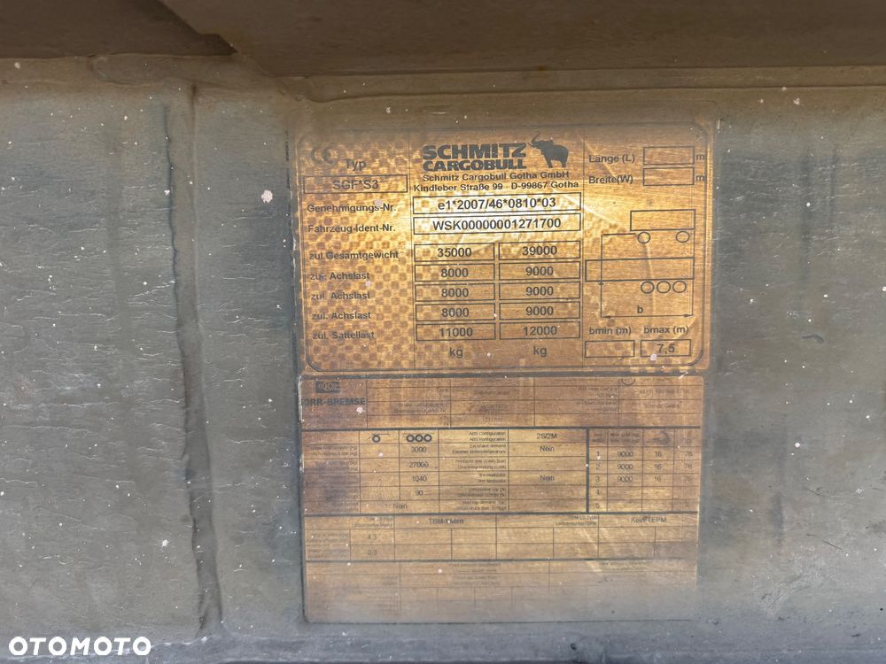 Schmitz Cargobull SKL 24SL 7,2 - 9