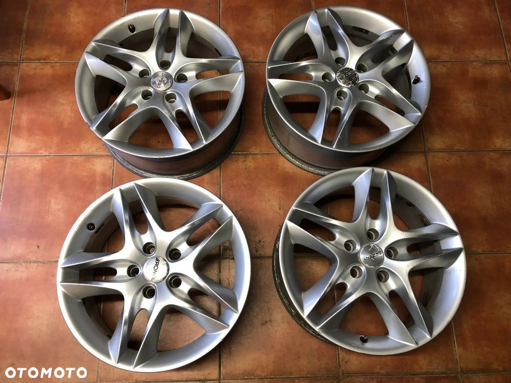 2447. Felgi Aluminiowe Alufelgi R17 5x115 7.5J ET:40 75,1 MM Opel Astra J Zafira C - Gwarancja Wysyłka Montaż - 1