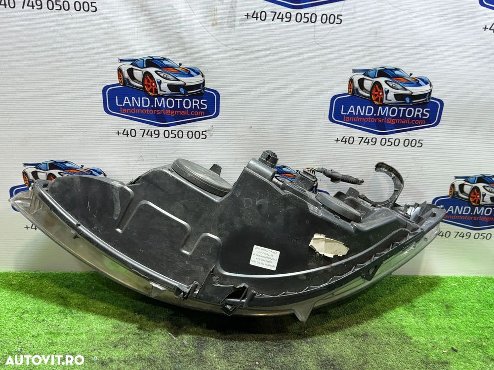 FAR DREAPTA UK CU LUPA PEUGEOT RCZ GT HDI 2.0 DIESEL 2011 COD OEM 1627682180 / 6206F6 / COUPE 2009-2015 - 7