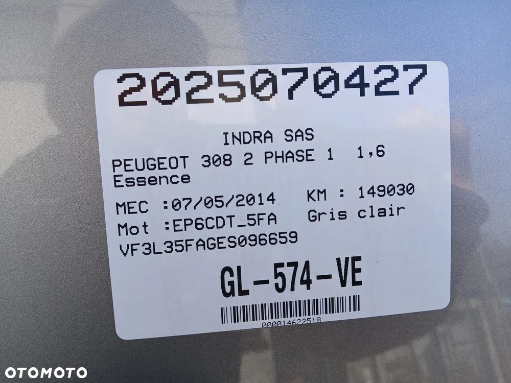 Peugeot 308 125 THP Allure - 14