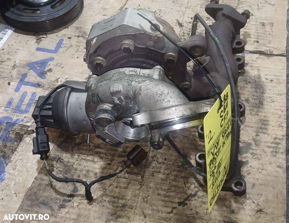 Turbina, turbosuflanta VW PASSAT, GOLF 6, TIGUAN, SKODA OCTAVIA, SUPERB, SEAT LEON 2.0 tdi an 2008-2012 - 2