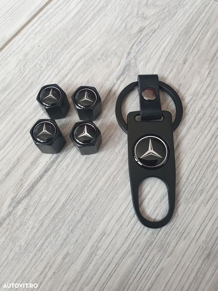 Set-Capacele-Valva-Ventil+Breloc-Mercedes-C220-E220-CLS-C-E-S-Class-ML - 2