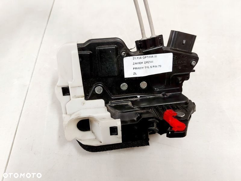 kia optima iii 3 zamek drzwi prawy tył 5 pin - 2