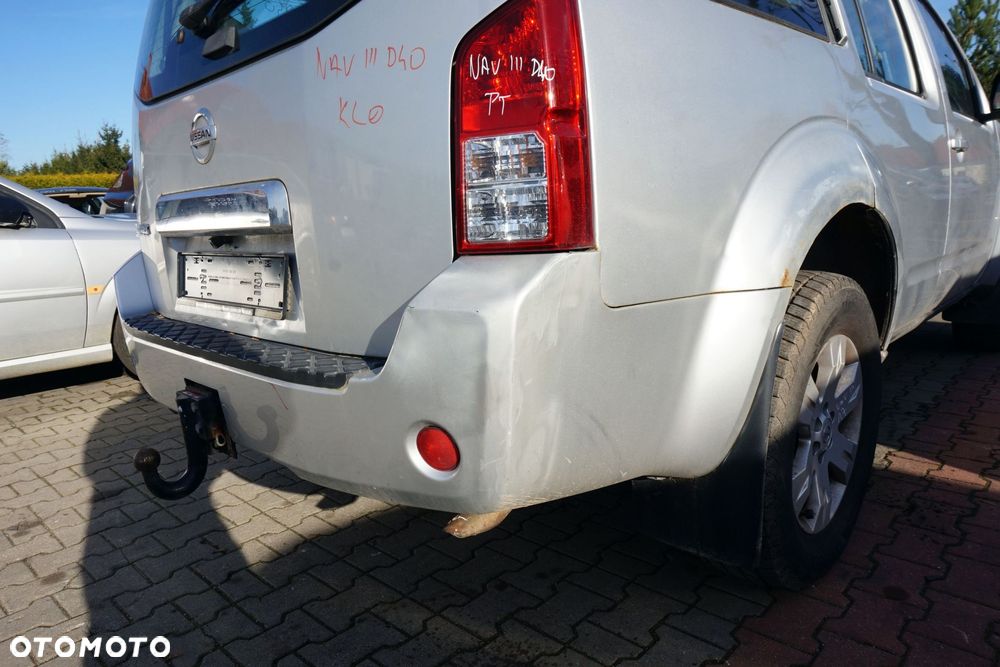 ZDERZAK TYLNY PATHFINDER III R51 KL0  SREBRNY NISSAN 2005-2014 - 4