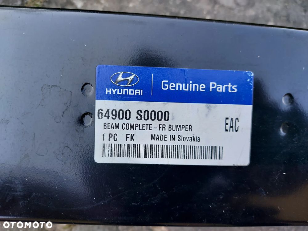 Hyundai I30 III 17- Belka Zderzaka Przód Nowa Oryginał - 2
