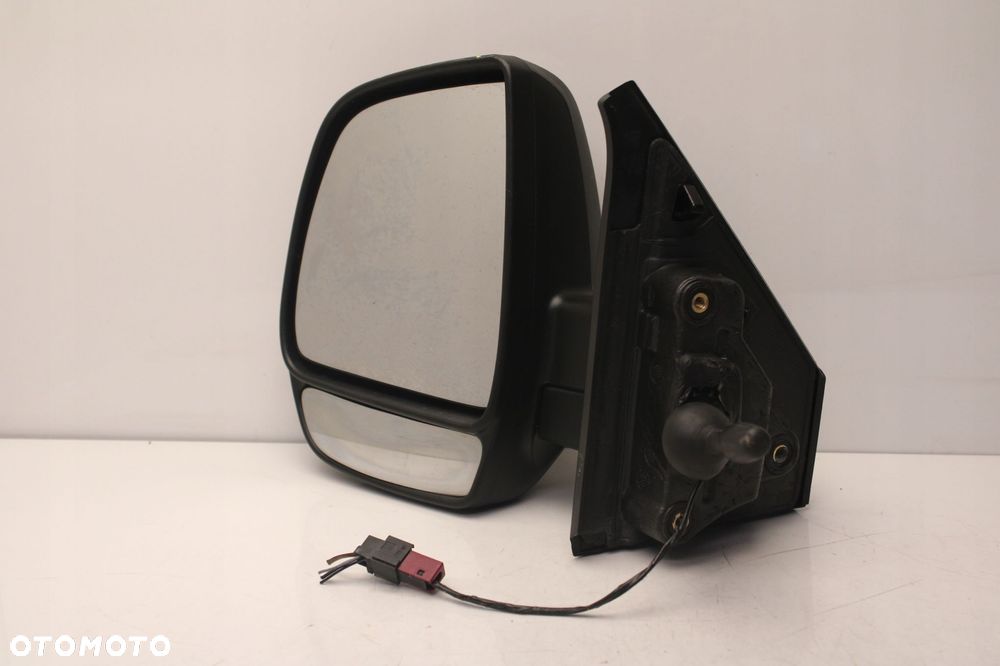 opel combo d doblo ii 10r- lusterko lewe zewnętrzne manualne 2 piny - 4