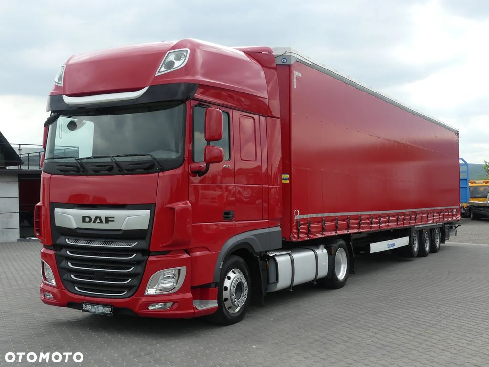 DAF XF 106.450 + KRONE FIRANKA / ZESTAW MEGA / RETARDER / - 2