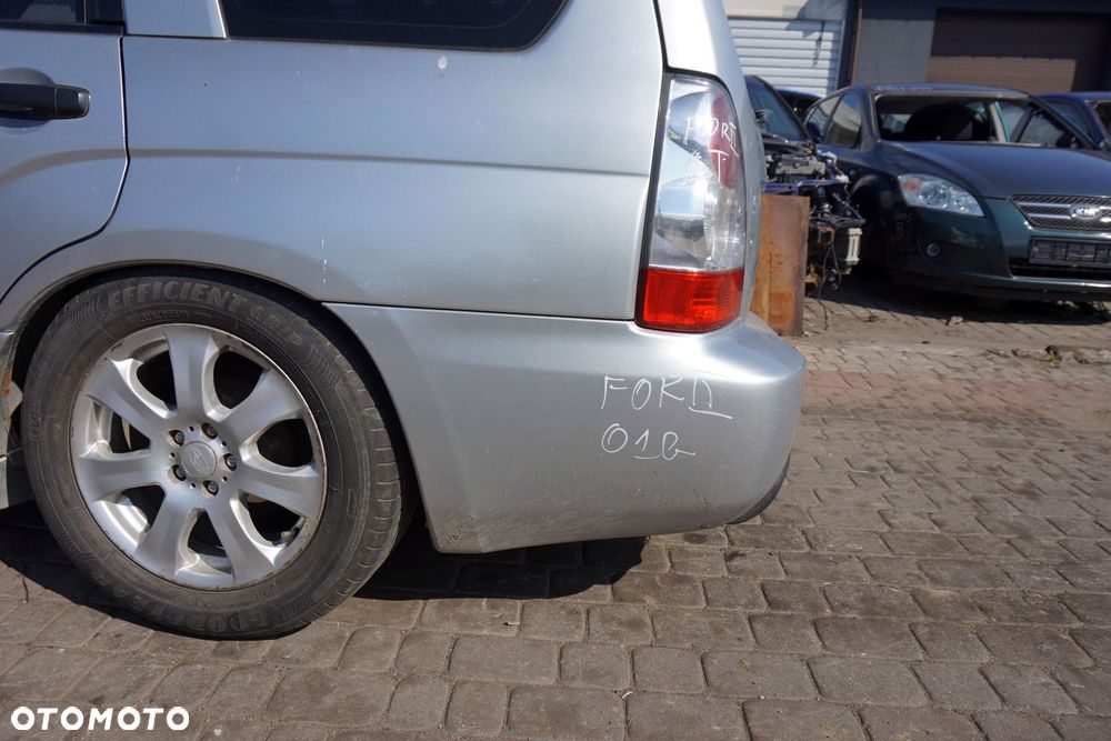 ZDERZAK TYLNY FORESTER II SG LIFT 01G  SREBRNY SUBARU 2006-2008 - 3