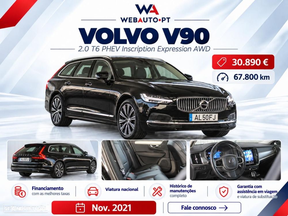 Volvo V90 2.0 T6 PHEV Inscription Expression AWD - 2
