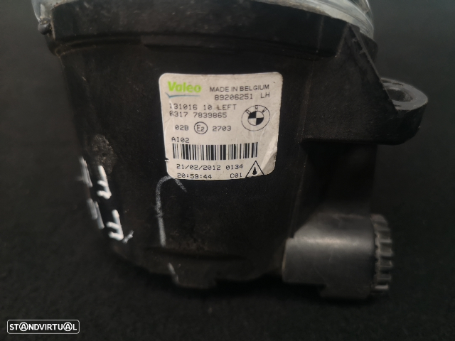 Farol de noveiro originais frente esquerda para BMW Série 5 F10 f11 2010+ - 5