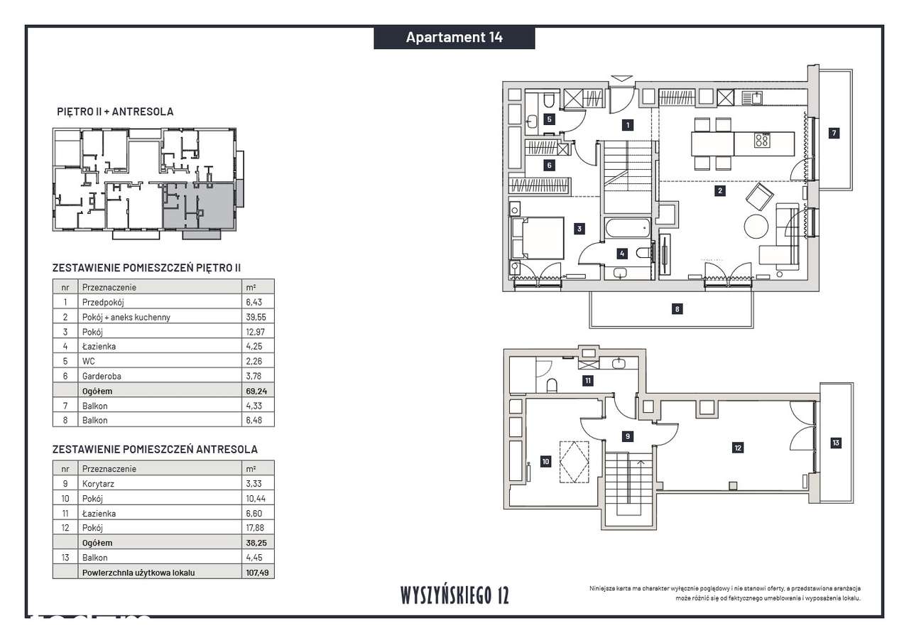 Mieszkanie na sprzedaż, 4 pokoje, 107 m², Józefów