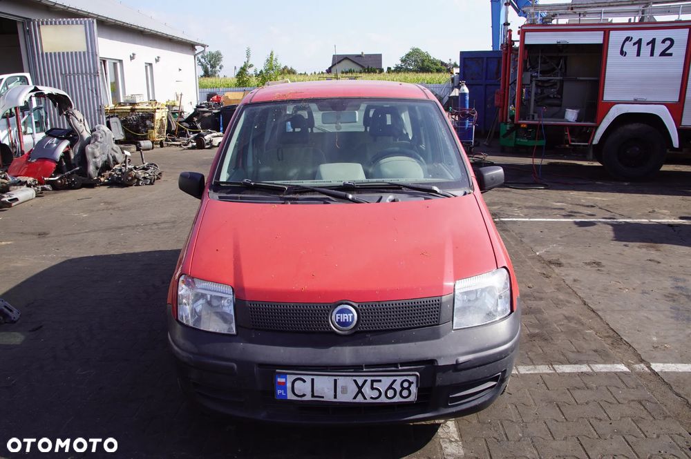 Auto na części - Fiat Panda II 1.1 54 KM 187A1000 C514 2004R Silnik Skrzynia Drzwi Szyba Lusterko Błotnik Maska Klapa Deska Kokpit Sterownik Moduł Czujnik Licznik Kierownica - 2