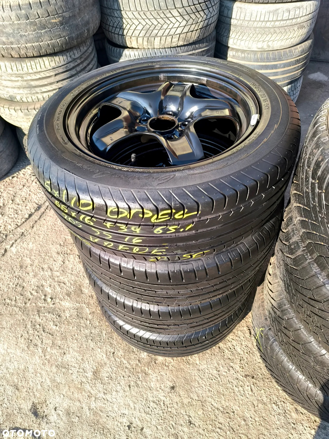 5x110 Felgi Strukturalne Stal 16 Koła Letnie Lato OPEL SIGNUM VECTRA B C ZAFIRA A B ASTRA H SAAB 93 95 6mm Legnica ALU-RAD 205/55 - 2