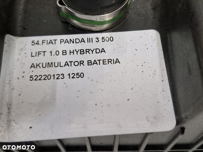 FIAT PANDA III 3 500 LIFT 1.0 B HYBRYDA AKUMULATOR BATERIA 52220123 - 3