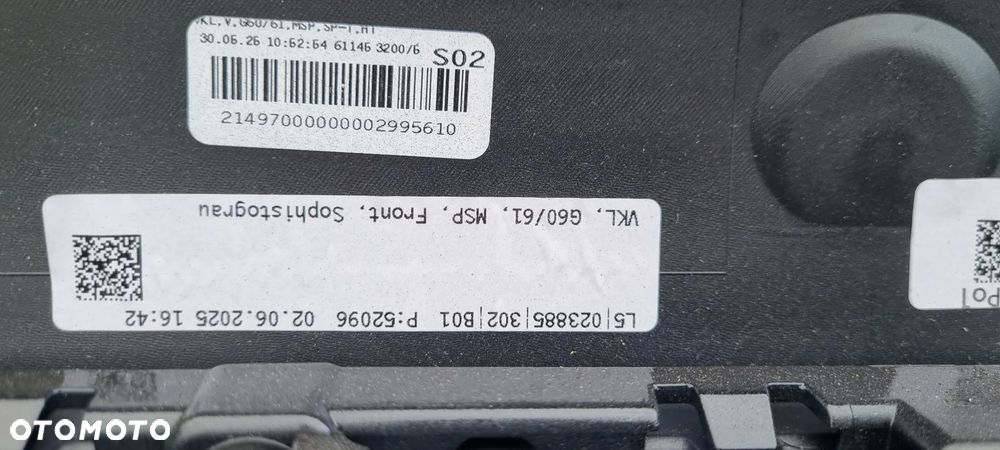 BMW 5 G60 G61 M-PAKIET 2023- Zderzak przód oryginał MC279 - 18