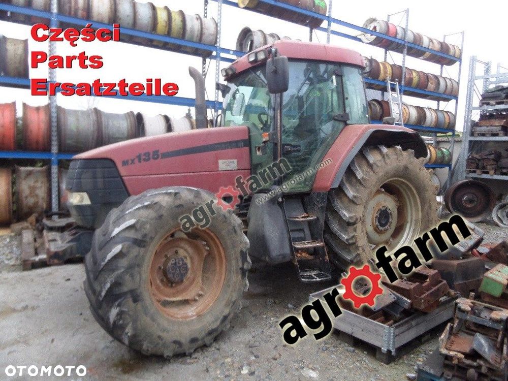 Case MX 135 części, skrzynia biegów, silnik - 1