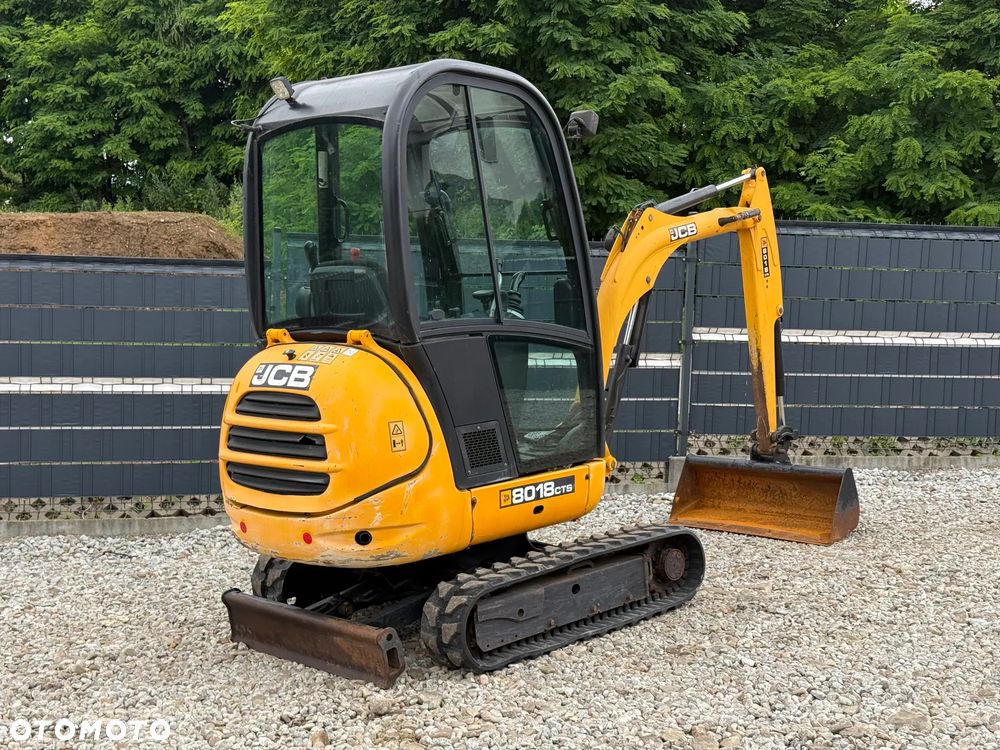 JCB MINIKOPARKA JCB 8018 3 Łyżki Stan IDEALNY - 23