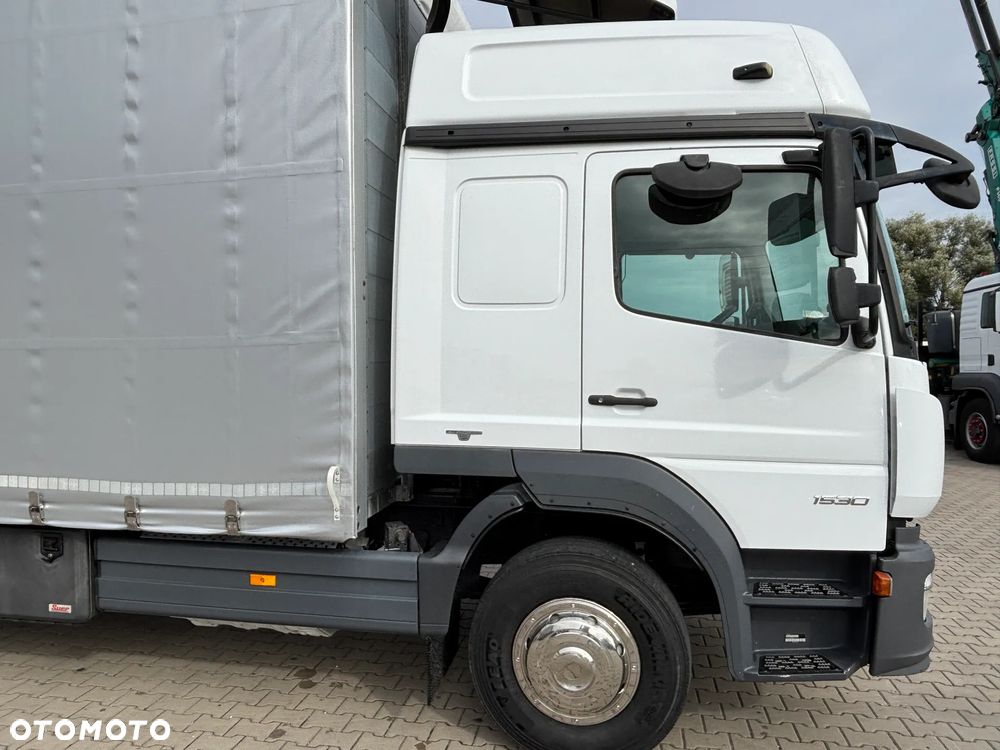Mercedes-Benz ATEGO 1530 firanka , winda , 16 ton DMC , zaczep do przyczepy , kabina sypialna , z Niemiec, (1527, 1524, 1630, 1627, 1624) 6 cylindrów , sypialka, duże zbiorniki - 9