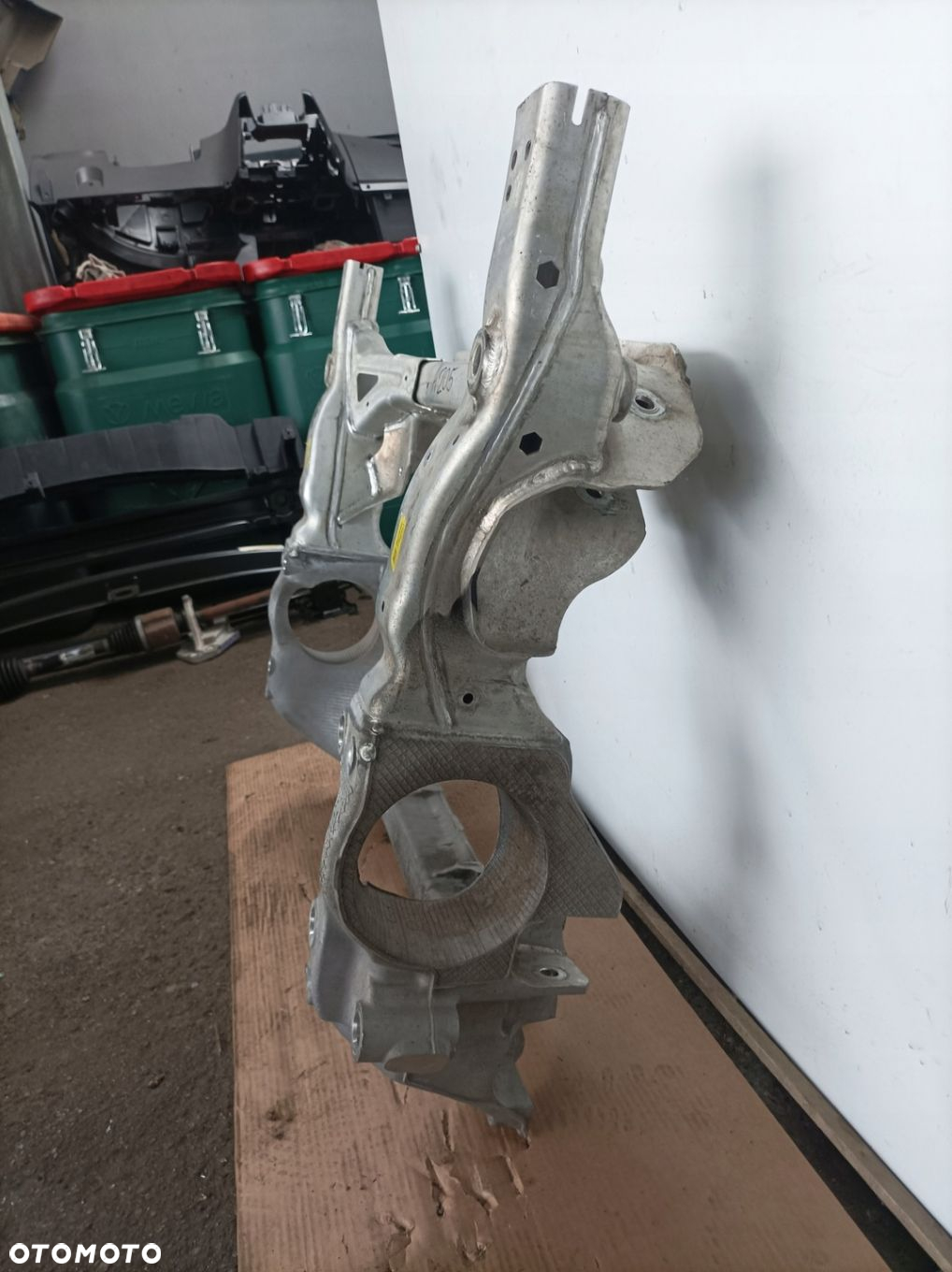 WÓZEK SANKI BELKA PRZÓD MERCEDES GLC W253 W223 ORYG - 4