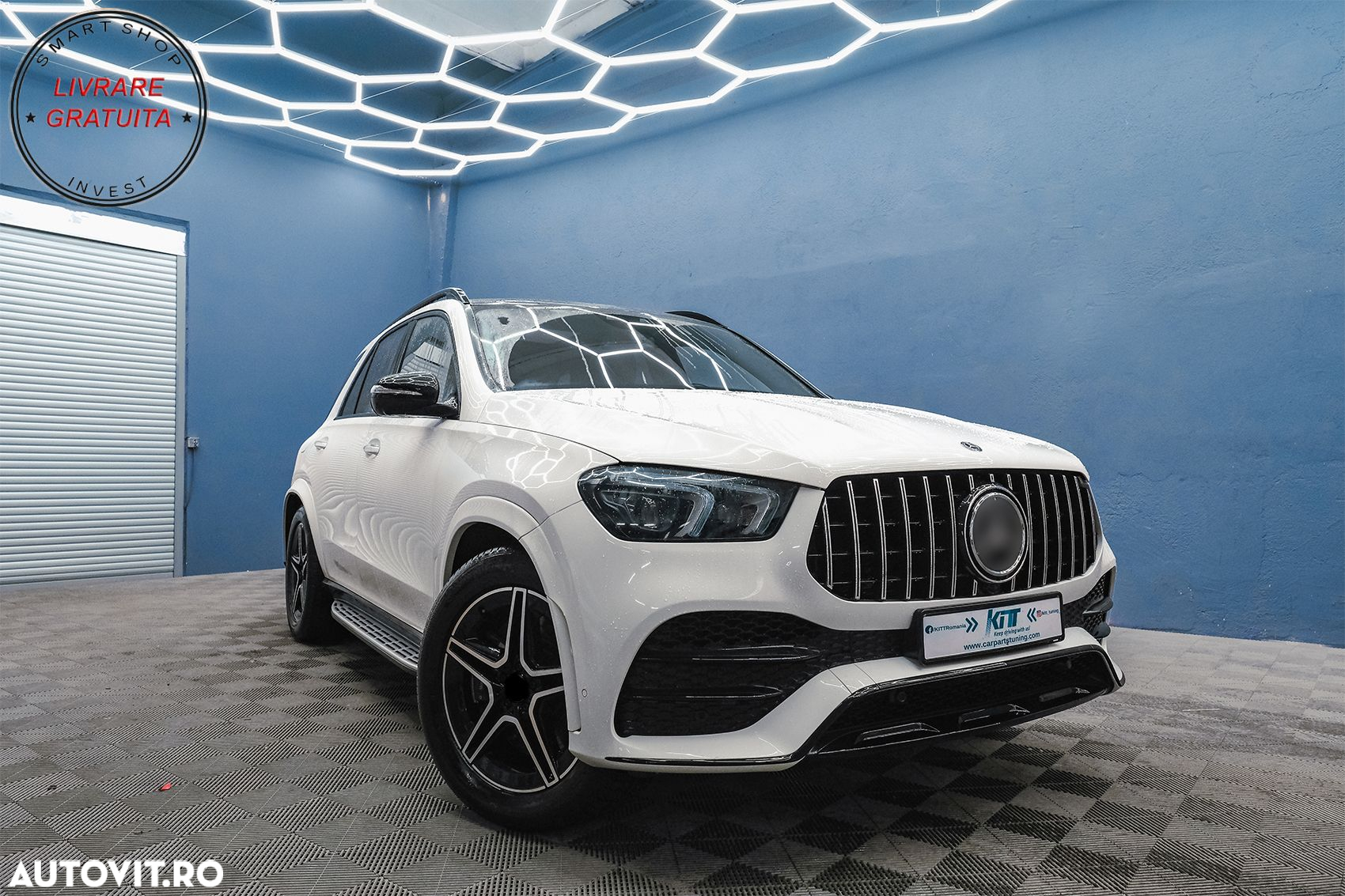 Grila Centrala Mercedes GLE SUV W167 V167 GLE Coupe C167 Sport Package (2019-Up) G- livrare gratuita - 15