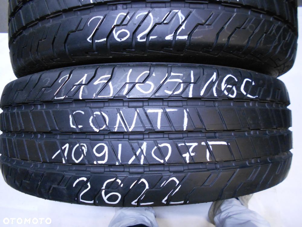 OPONY 215/65R16C CONTINENTAL CONTI VAN CONTACT 100 DOT 2622 10MM - 3