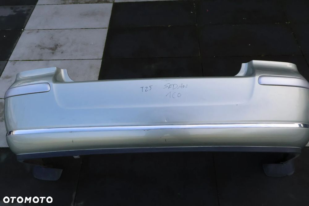 TOYOTA AVENSIS T25 II 03-08 ZDERZAK TYŁ TYLNY 1C0 HATCHBACK SEDAN - 1