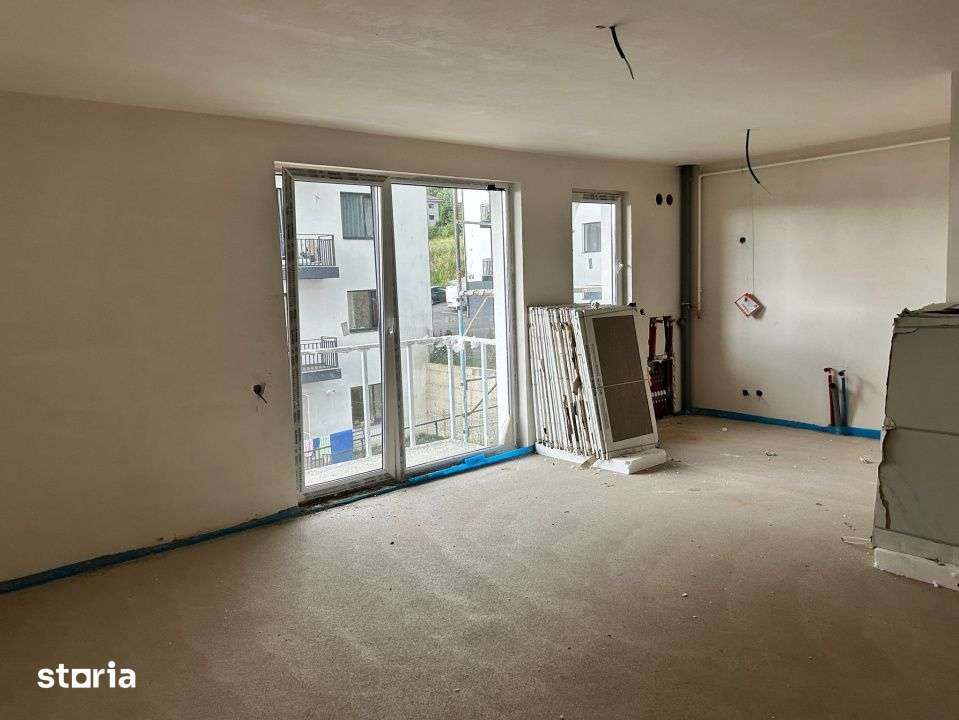 Apartament 2 camere cu parcare, 52 mp, semifinisat, zona Teilor — fotografia 1