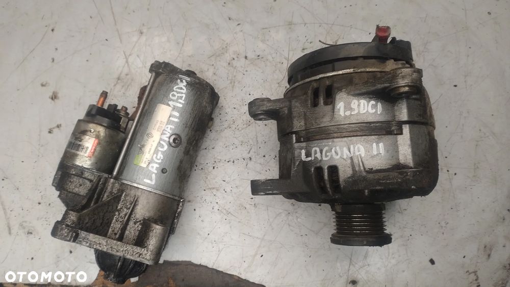 RENAULT laguna II megane II SCENIC 1,9DCI   alternator - 4