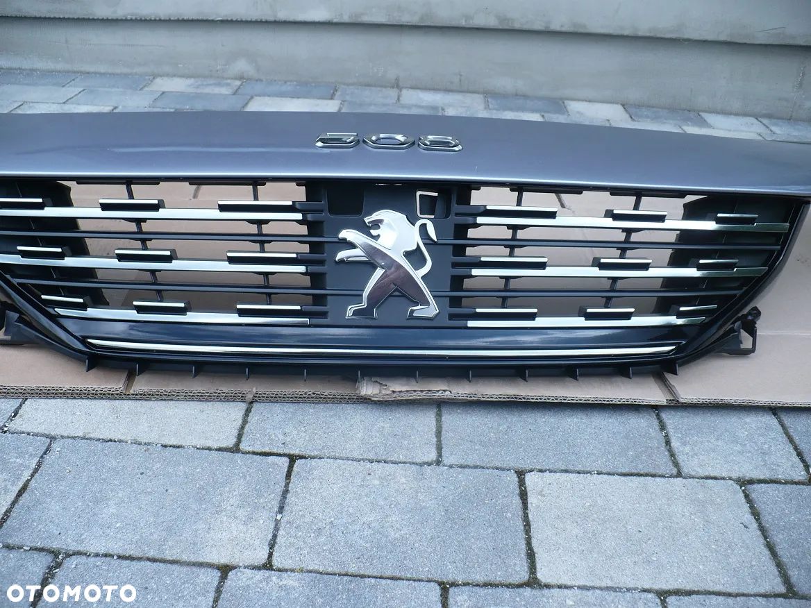 peugeot 508 II 18- model R8 bleda atrapa-grill ORYGI. - 4