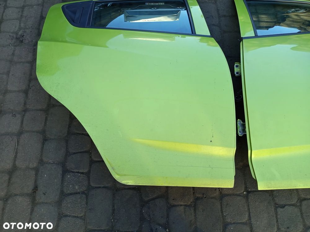 DRZWI PRAWE TYLNE CHEVROLET SPARK M300 10-14 SZYBA ZAMEK KLAMKA PODNOŚNIK MANUALNY - 3