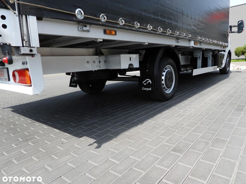 Renault MASTER  PLANDEKA 12 PALET WEBASTO TEMPOMAT LEDY PNEUMATYKA KLIMATYZACJA  165KM - 18