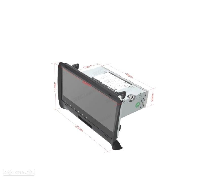 AUTO RÁDIO GPS ANDROID 11 PARA AUDI TT MK2 06-12 - 4