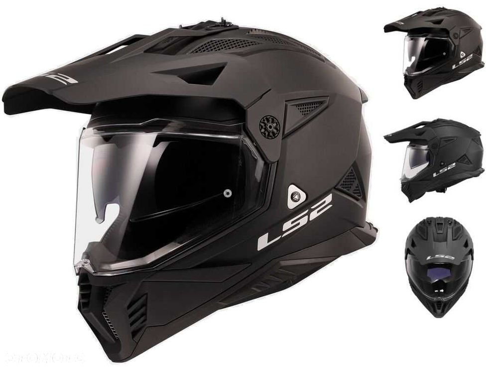 NOWY Kask LS2 ATV MX702 Pioneer II Enduro BLENDA + PINLOCK roz. S-3XL - 4