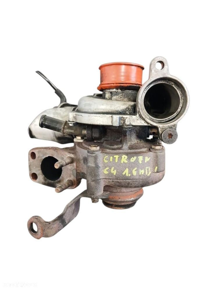 TURBOSPRĘŻARKA TURBINA CITROEN C4 I 1.6 HDI TURBOSPRĘŻARKA TURBINA - 1
