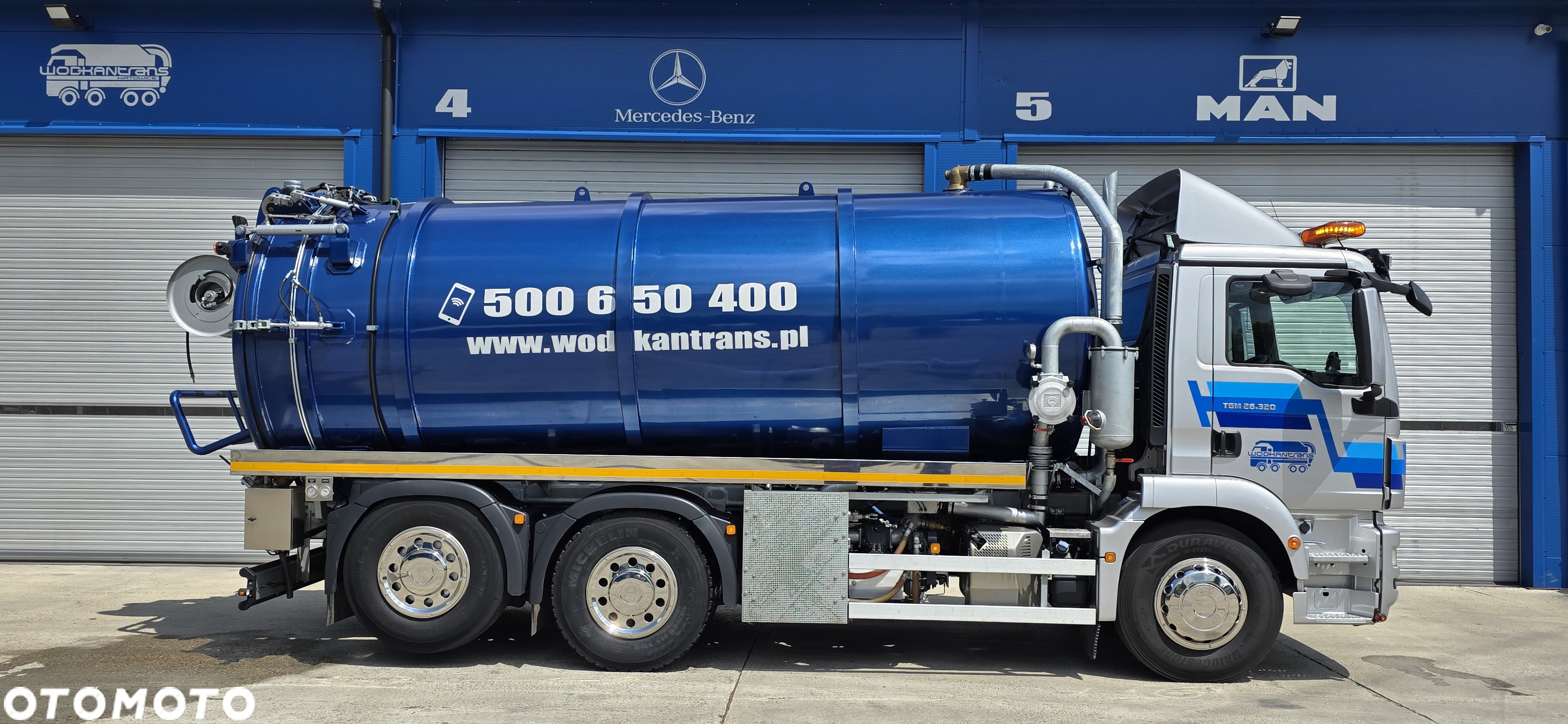 MAN TGM 26.320 6x2 asenizacyjny wuko cysterna zabudowa 2024r 16+2m3 - 6