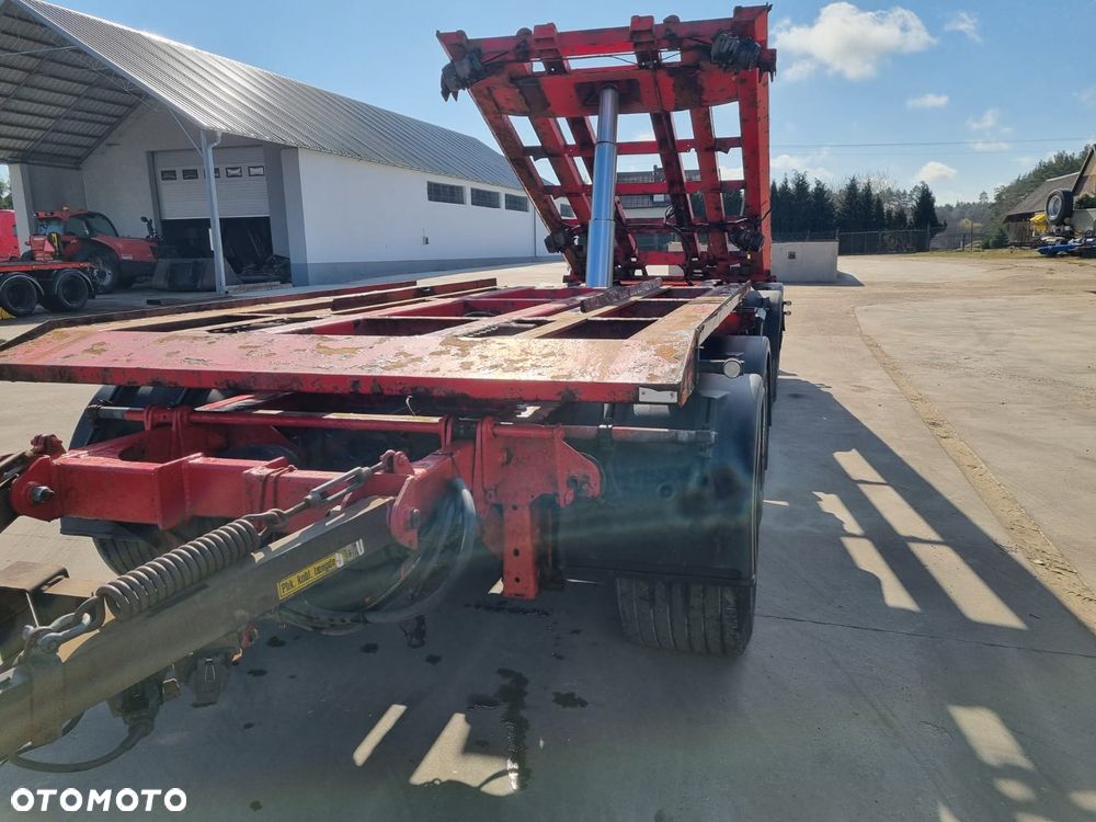 Kel-Berg Przyczepa Hakowiec Wywrotka do Przewozu Kontenerów 4 osie 7,50 m - 3