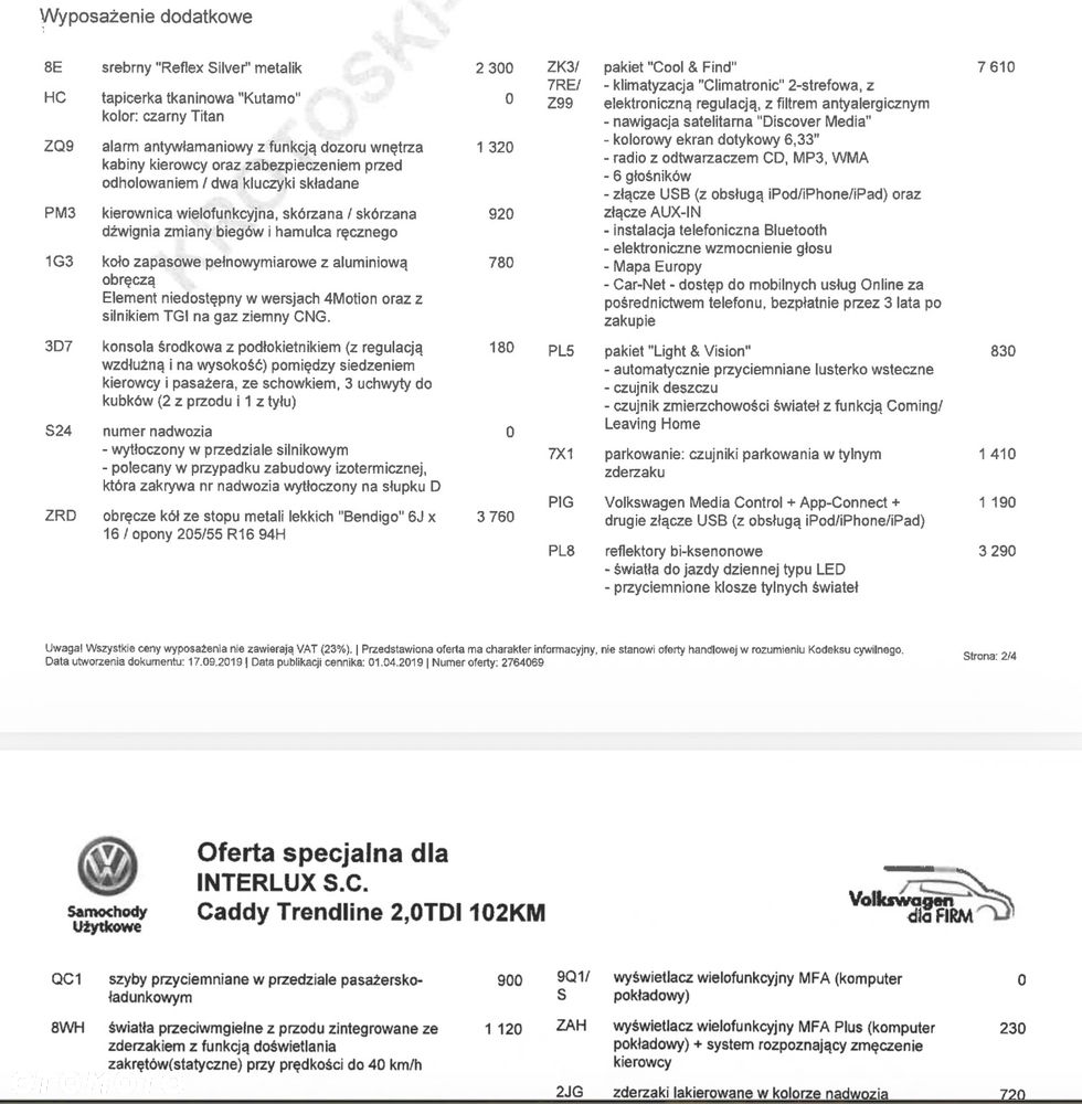 Volkswagen Caddy 2.0 TDI Trendline - 20