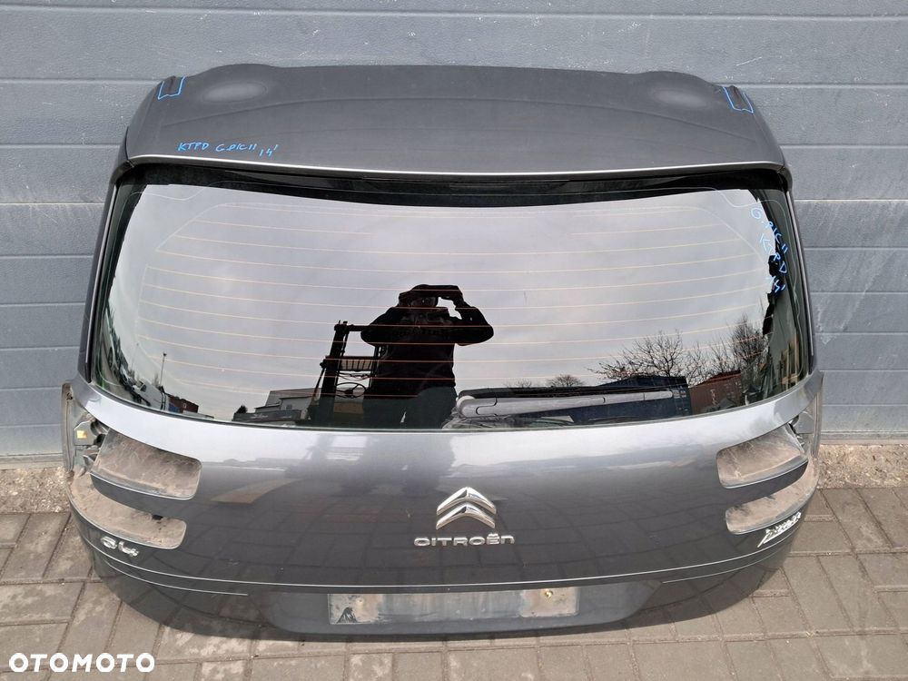 citroen c4 grand picasso ii tylna klapa bagażnika ktpd 2014 - 8