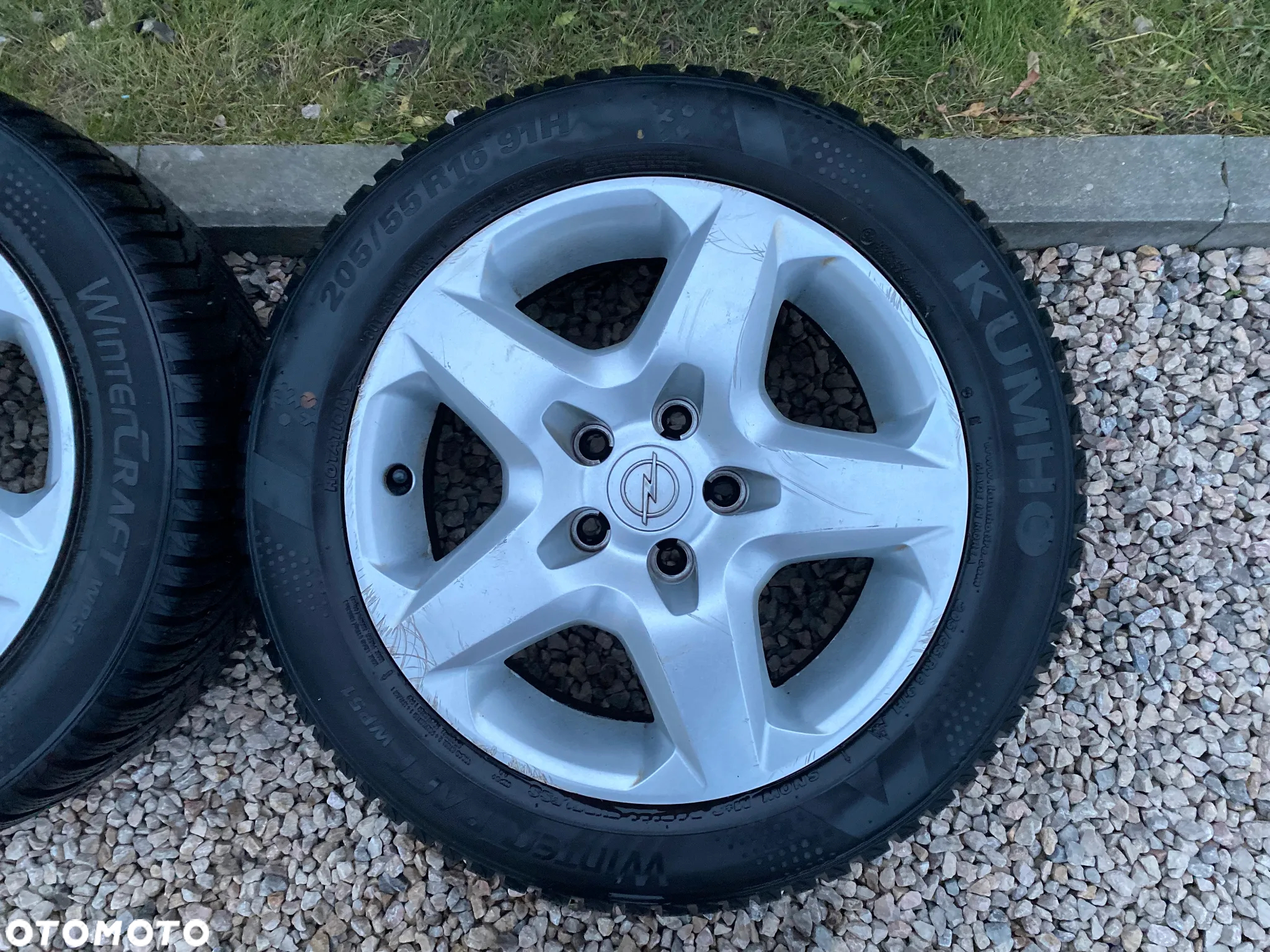 Opel Astra H Zafira Felgi strukturalne z oponami Koła 16" 5X110 6,5Jx16H2 ET39 - 11