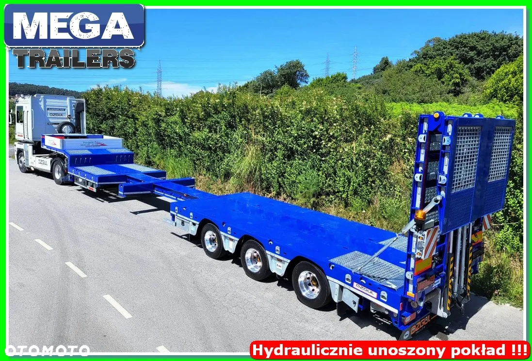 Inny Niska podłoga hydro pokład, rozsuwany 17,6 m, MEGA Trailers !!! - 2