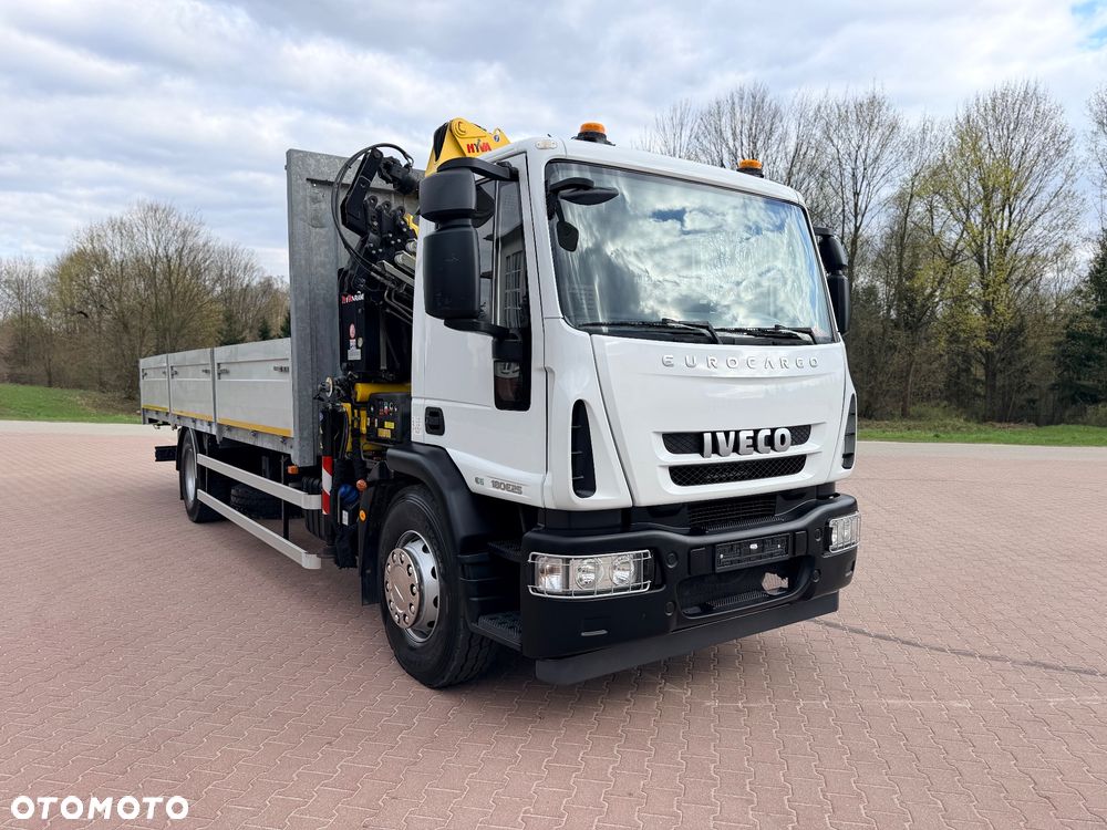 Iveco EUROCARGO 180E25 / Euro 6 / 4X2 / SKRZYNIOWY 7,5m + HDS HYVA HB150X UDŹWIG 5 200KG / STEROWNIE / RADIOWE / ROTATOR / AUTOMAT - 8