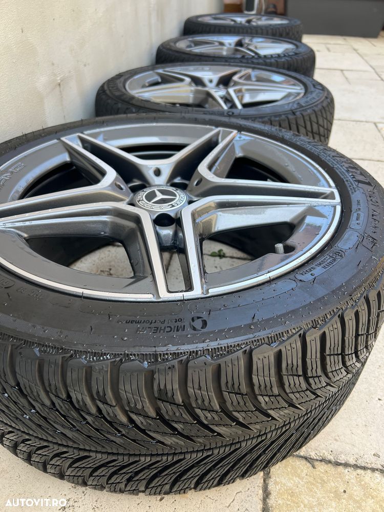 Jante/roti originale Mercedes AMG 18” cu senzori - 4