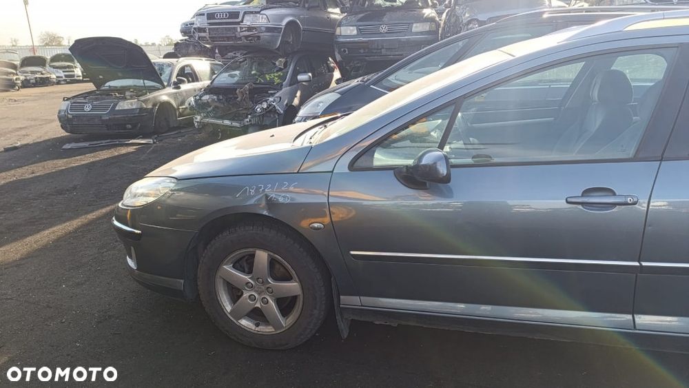 36073 Peugeot 407 model od 04-08 silnik 1.6 hdi 9HZ 109 km skrzynia 20DM65 lakier EZWD - 4