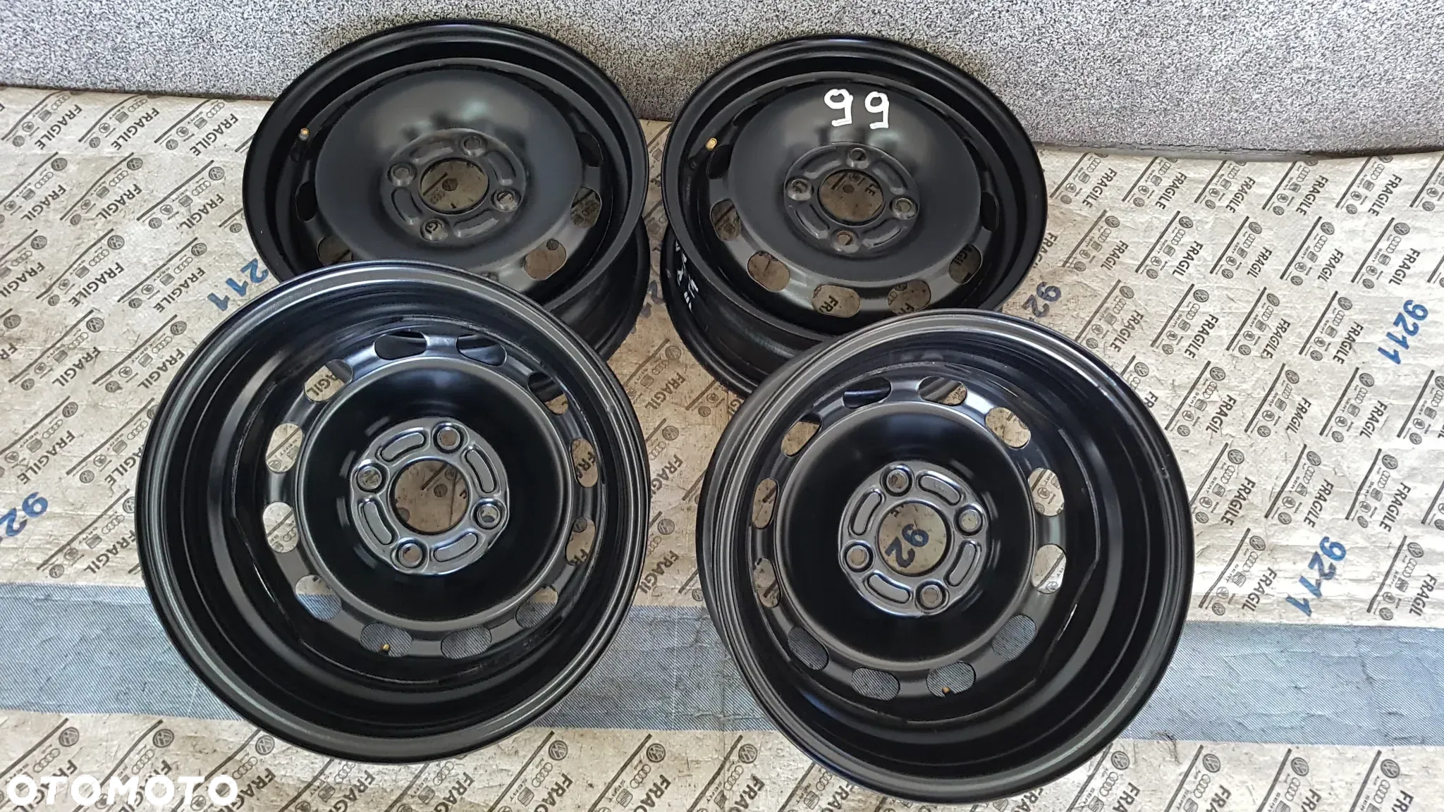FELGI STALOWE FORD FIESTA MK 5 MK 6 MK7  5,5JX14  4X108 ET47,5 - 6