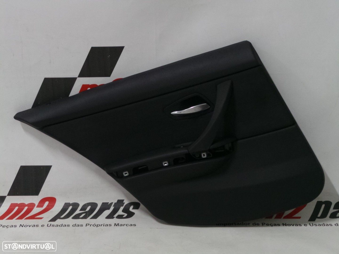 Forra da porta Em Tecido Esquerdo/Trás Seminovo/ Original BMW 3 (E90)/BMW 3 Tour... - 1