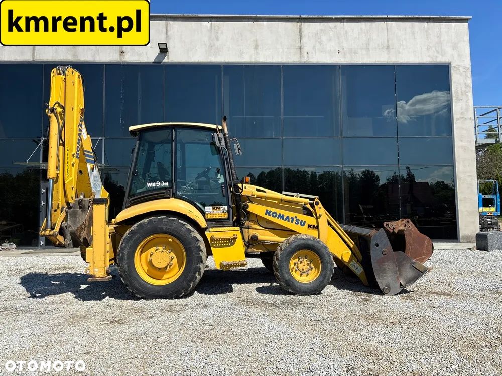 Komatsu WB93R-2 KOPARKO-ŁADOWARKA 2004R. | JCB 3CX, CAT 428 432, CASE 580 590 NEW HOLLAND 110 115 - 22