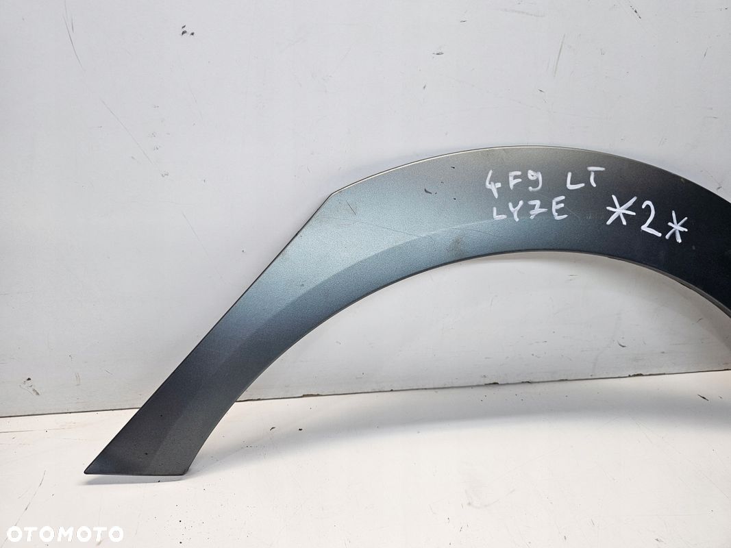 LISTWA BŁOTNIKA LEWY TYŁ AUDI A6 C6 ALLROAD 4F9853817 LY7E - 1