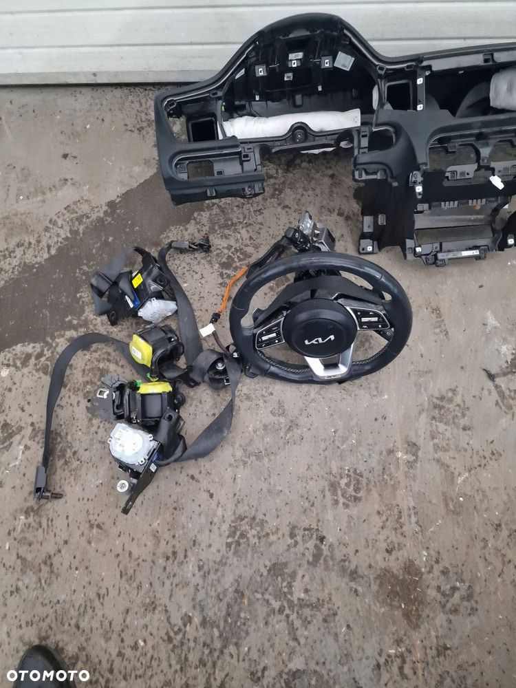 konsola airbag pasy komplet kia pro ceed iii lift - 3