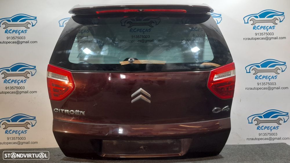 PORTA TAMPA MALA CITROEN C4 PICASSO I 1 MK1 UD SPOILER LIP AILERON FECHO PUXADOR MOTOR VIDRO 3º STOP - 3